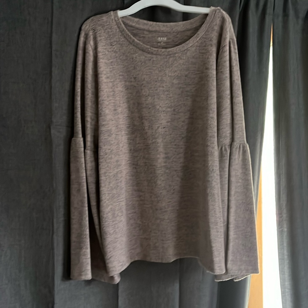 Pale Pink Sweater Blouse